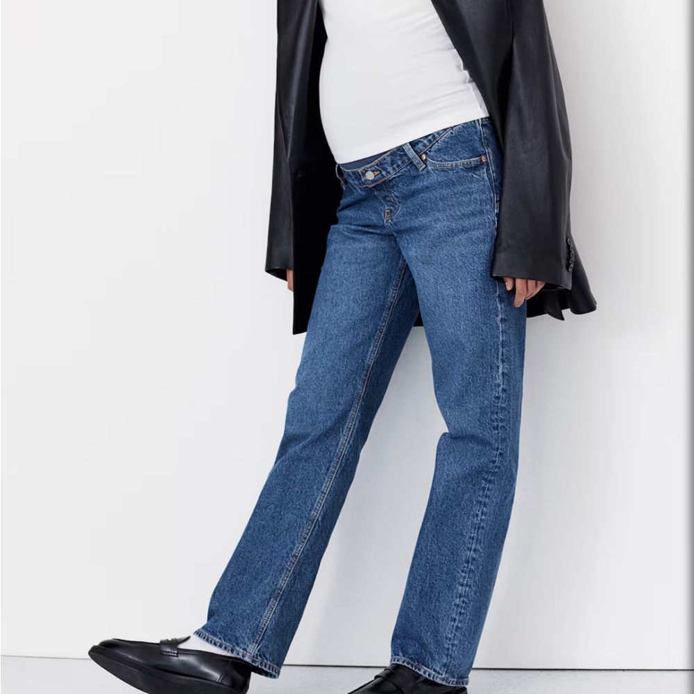 H&M Mama Straight Jeans - Maternity